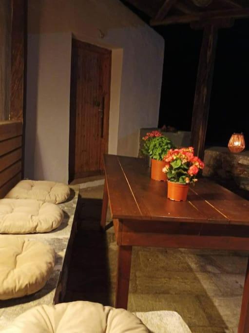 Κυμοθόη Villa Milopotamos  Bagian luar foto